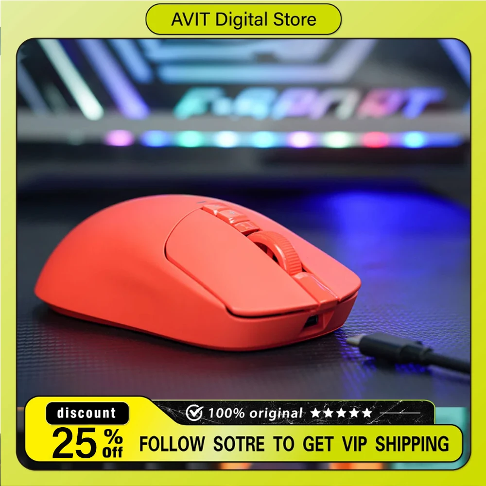Bloody X Savage Impact R72Ultra Wireless Dual Mode Mouse Long Battery Life Lightweight E-sports for Large and Medium-sized Hands