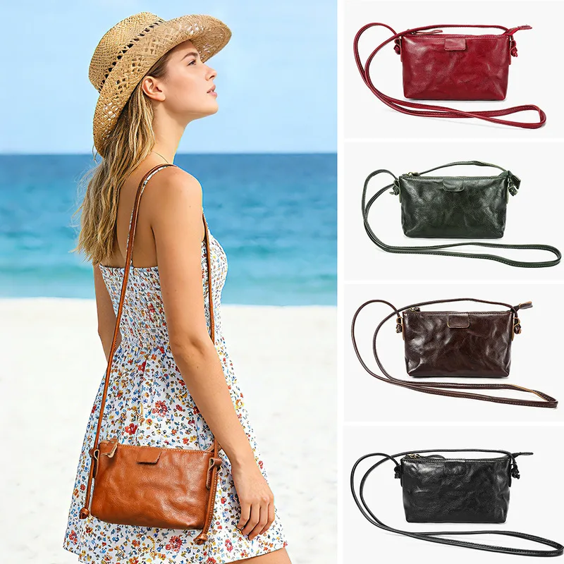 New model summer new genuine leather women's shoulder bag fashionable and versatile foreign trade women's bag top-layer cowh
