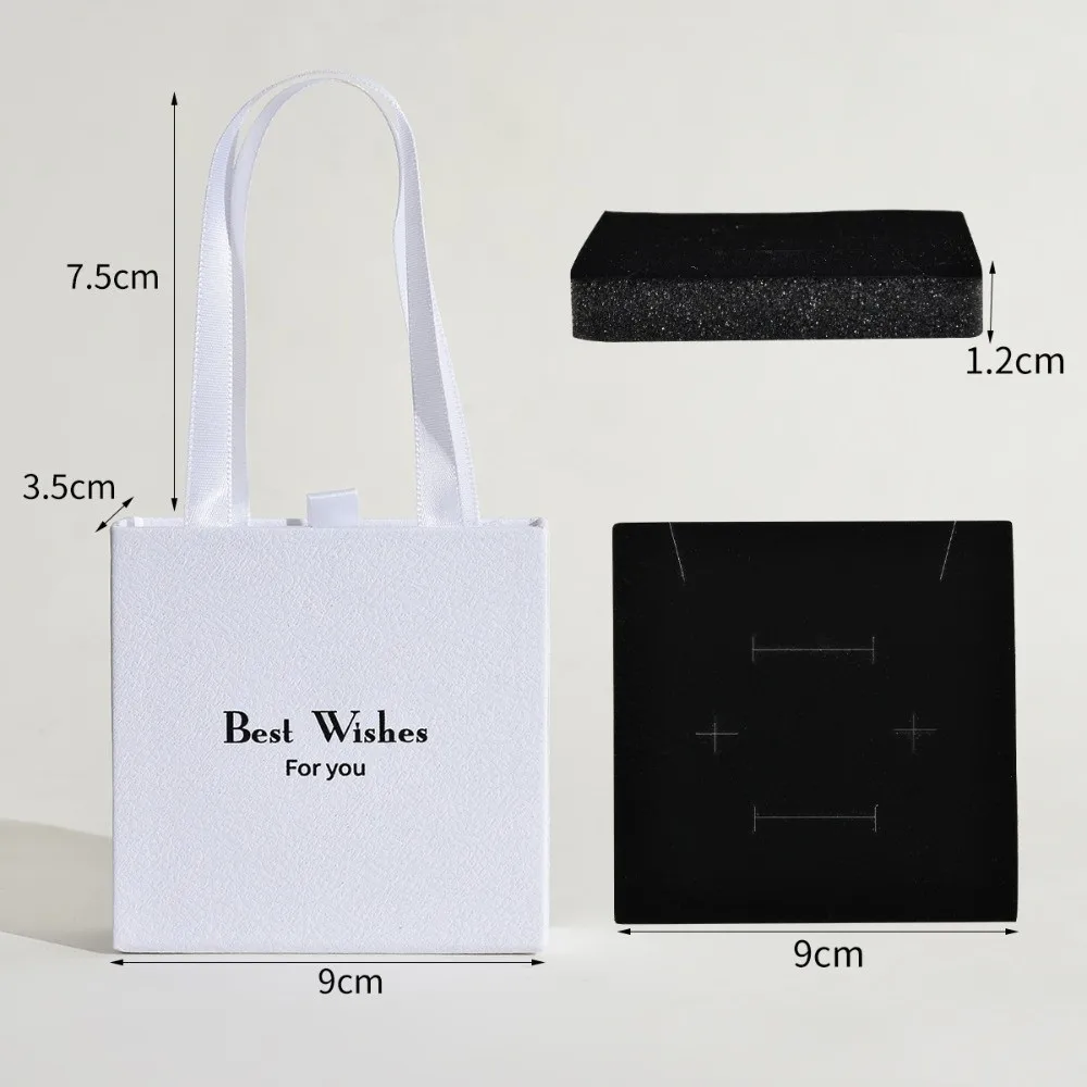 Gifts Pull-Out Drawer Box Foam Insert Portable Jewelry Gift Boxes Gift Storage Boxes for Ring Earrings and Bracelet
