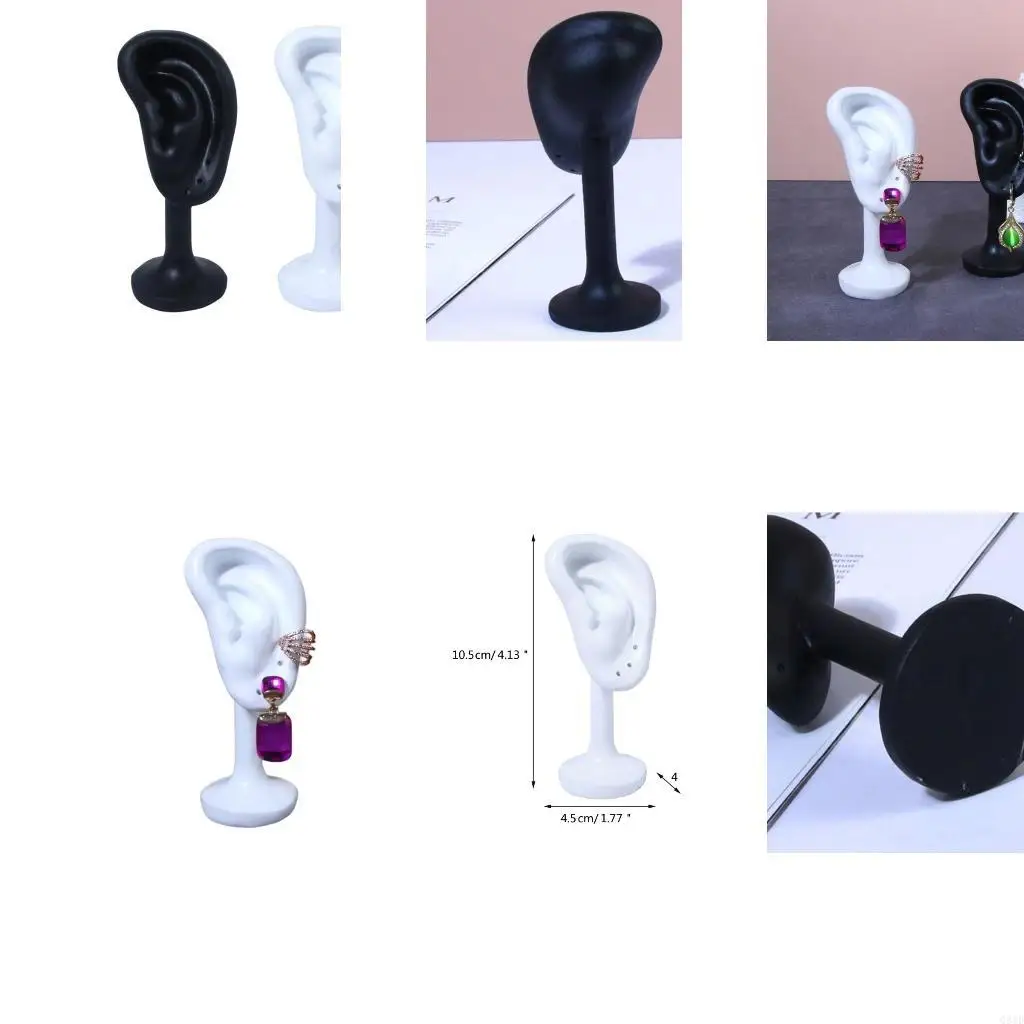 Elegant Earring Display Stand Jewelry Ear Shaped Presentation Stand