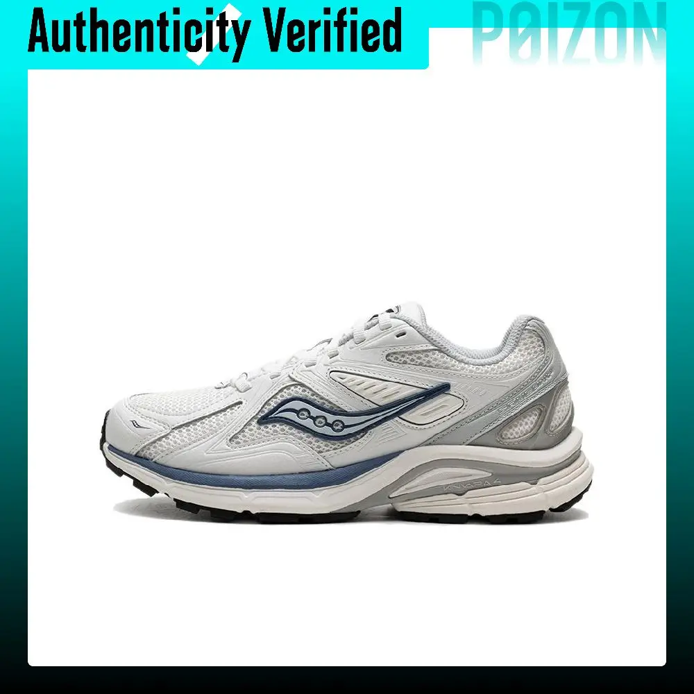 Saucony Kinvara 4 Slip Resistant Abrasion Resistant Low top Casual Running Shoes Unisex White Blue S79052-16