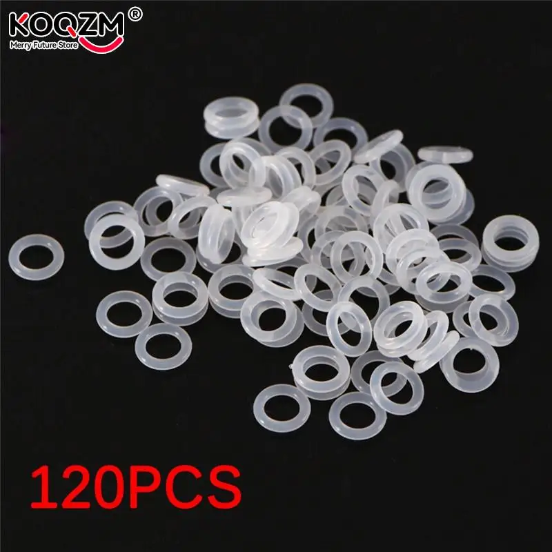 120pcs/bag Rubber O Ring Keyboard Switch Dampeners Keyboards Accessories For Keyboard Dampers Keycap O Ring Replace Part