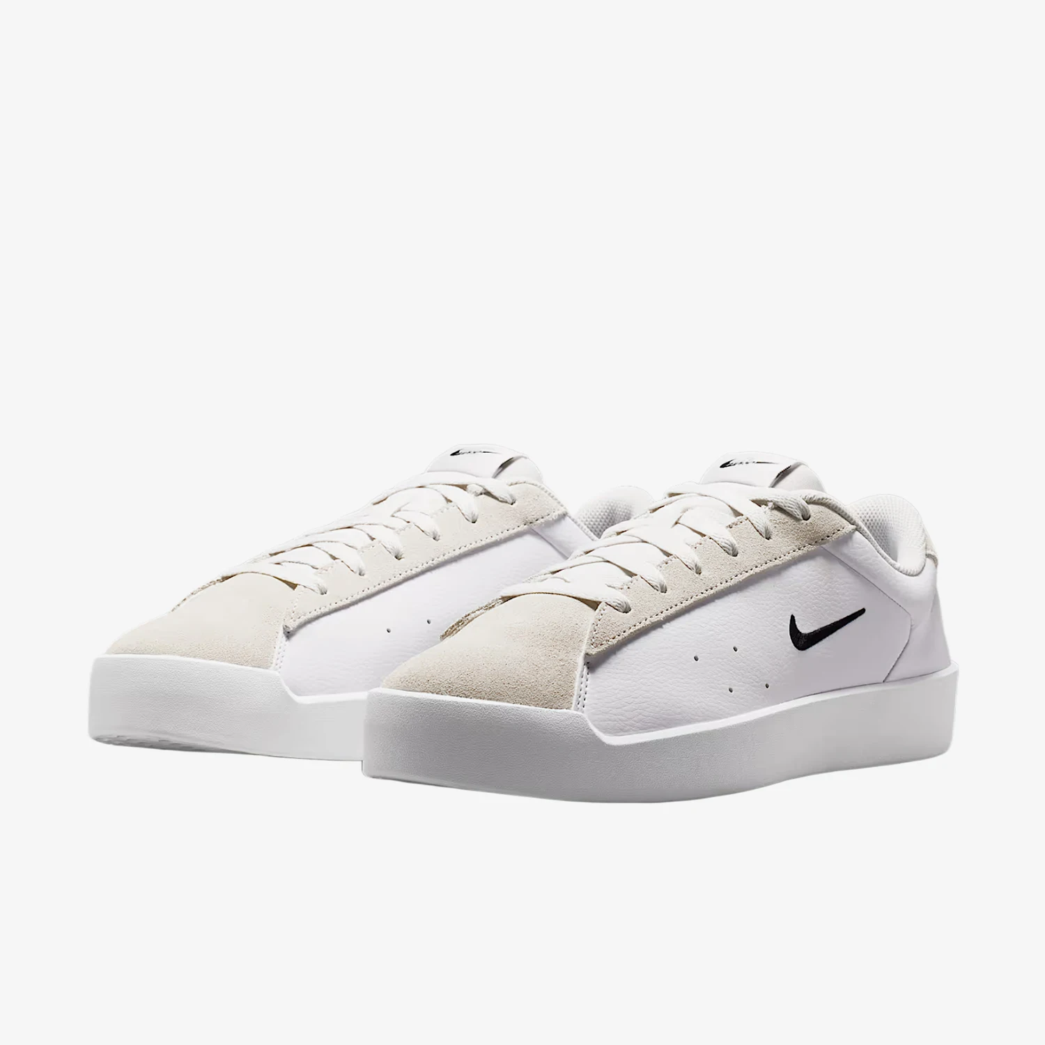 Nike Authentic CourtHeritage New Women's White and Black Street Board Shoes IM7529-101