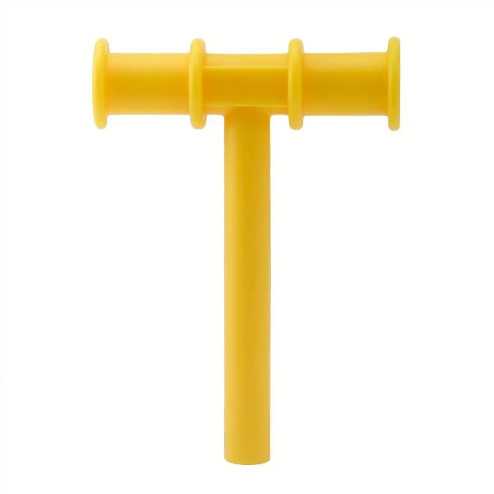 T Shape Oral Muscle Training Tool Sensory Educational Silicone Silicone Teether Washable Sensory Tool Teether