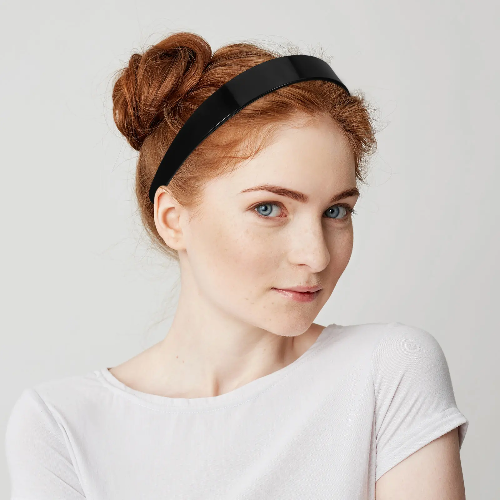 French Wide Headband Large Size with Teeth Comfortable Secure Grip for Women Stylish Chunky Hair Accessory Casual Formal