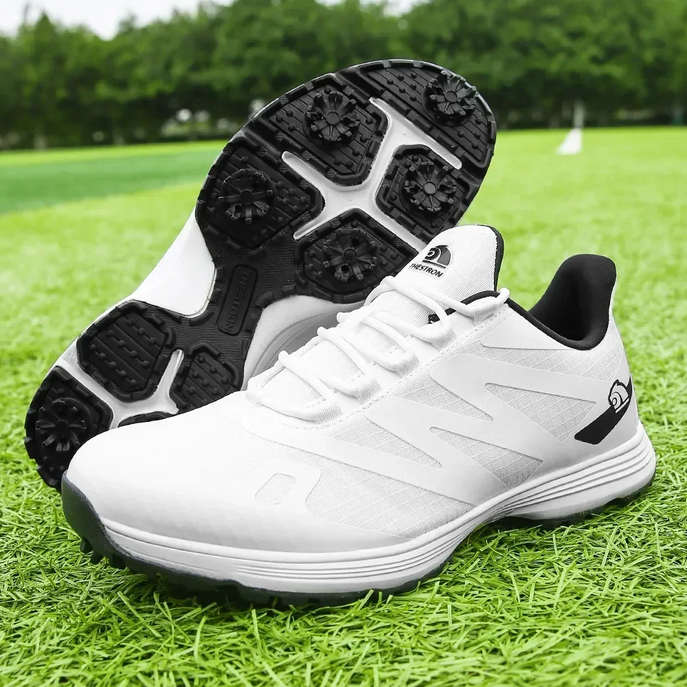 2026 Spikes Golf Shoes Men Professional Golf Sneakers Light Weight Golfers Footwears