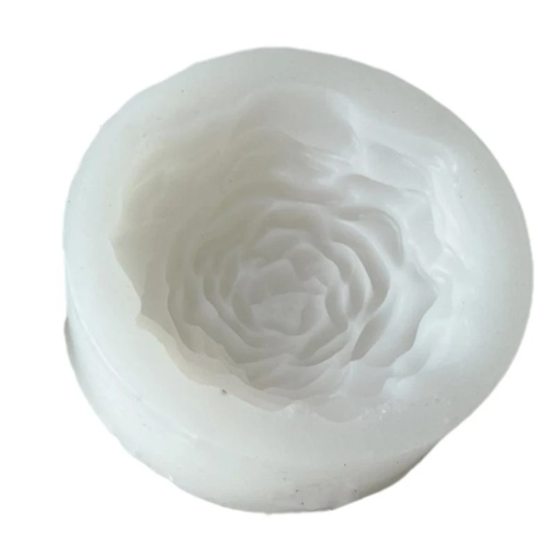 Peony Flower Mould Handmade Aroma Wax Soap Molds for Decoration