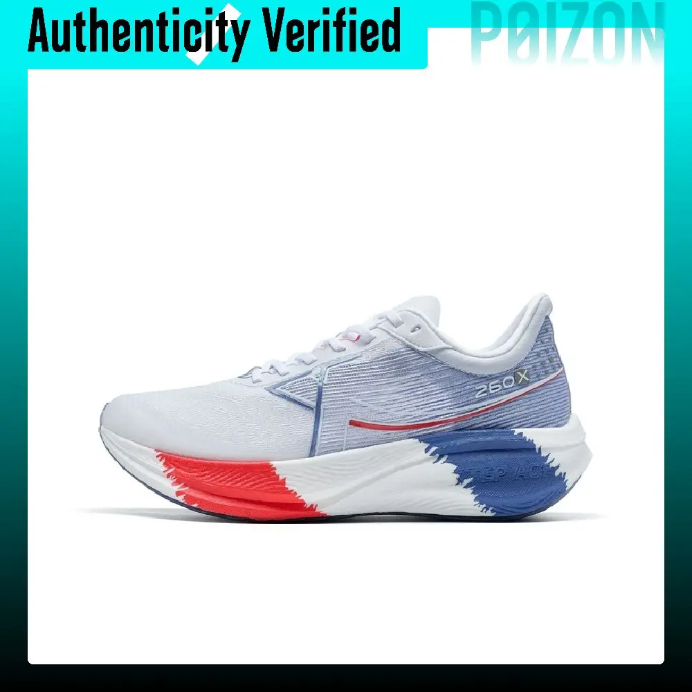 XTEP 260X 1.0 Running Shoes Men's Low-top New White/Daylight Blue/Laser Red 976119110053//