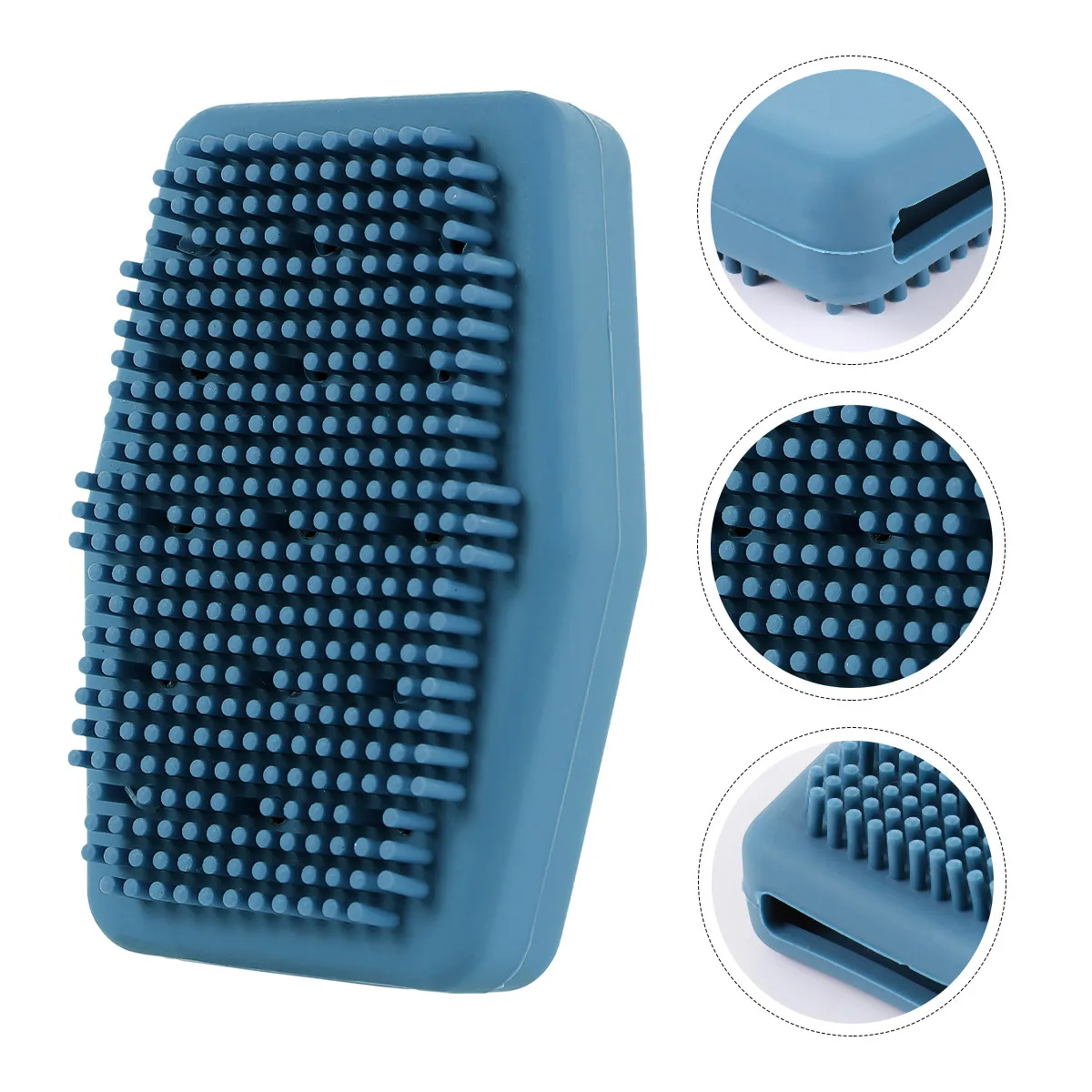 Silicone Baby Bath Massage Brush Soft Handheld Safe Newborn Bath Tool Deep Clean Skin Blood Circulation Promote