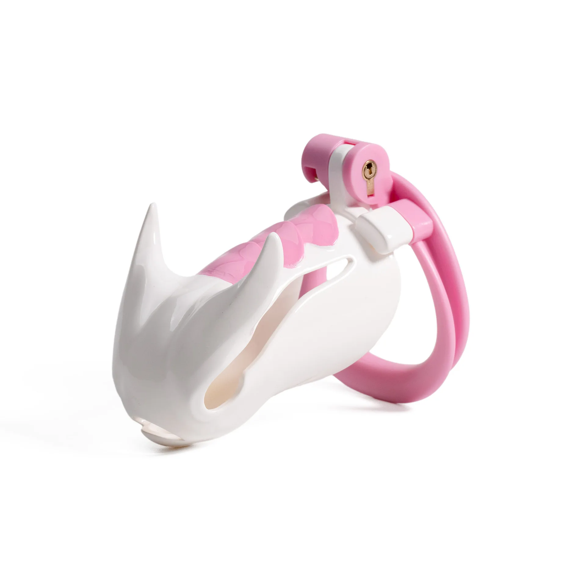 New Evil Dragon Chastity Lock Slave Restraint Device Cock Cage Penis Lock Power GameToy for Men
