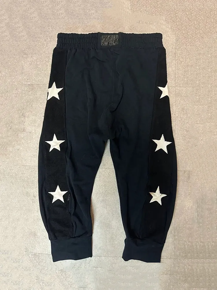 LGB 00S Vision Five-pointed  sweatpants elastic waist drawstring leggings casual pants