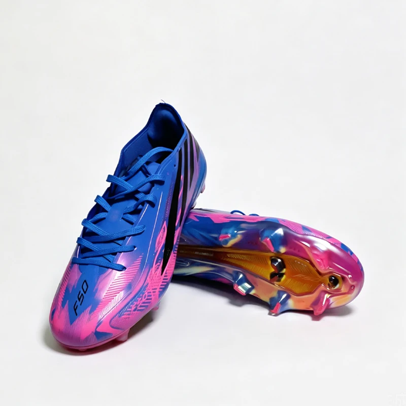 2026 Premium Quality Original Mens Soccer Shoes Non-Slip Turf Soccer Cleats Boys TF/FG Training Football Boots Chuteira Campo