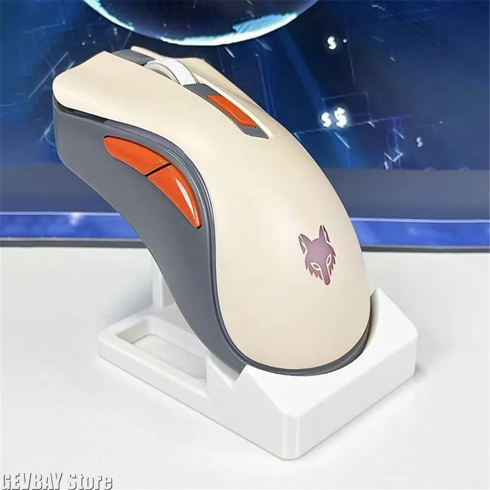 3D Printed Universal Mouse Holder Display Stand for Bluetooth Wireless Gaming Mouse Cordless Logitech Razer Lenovo