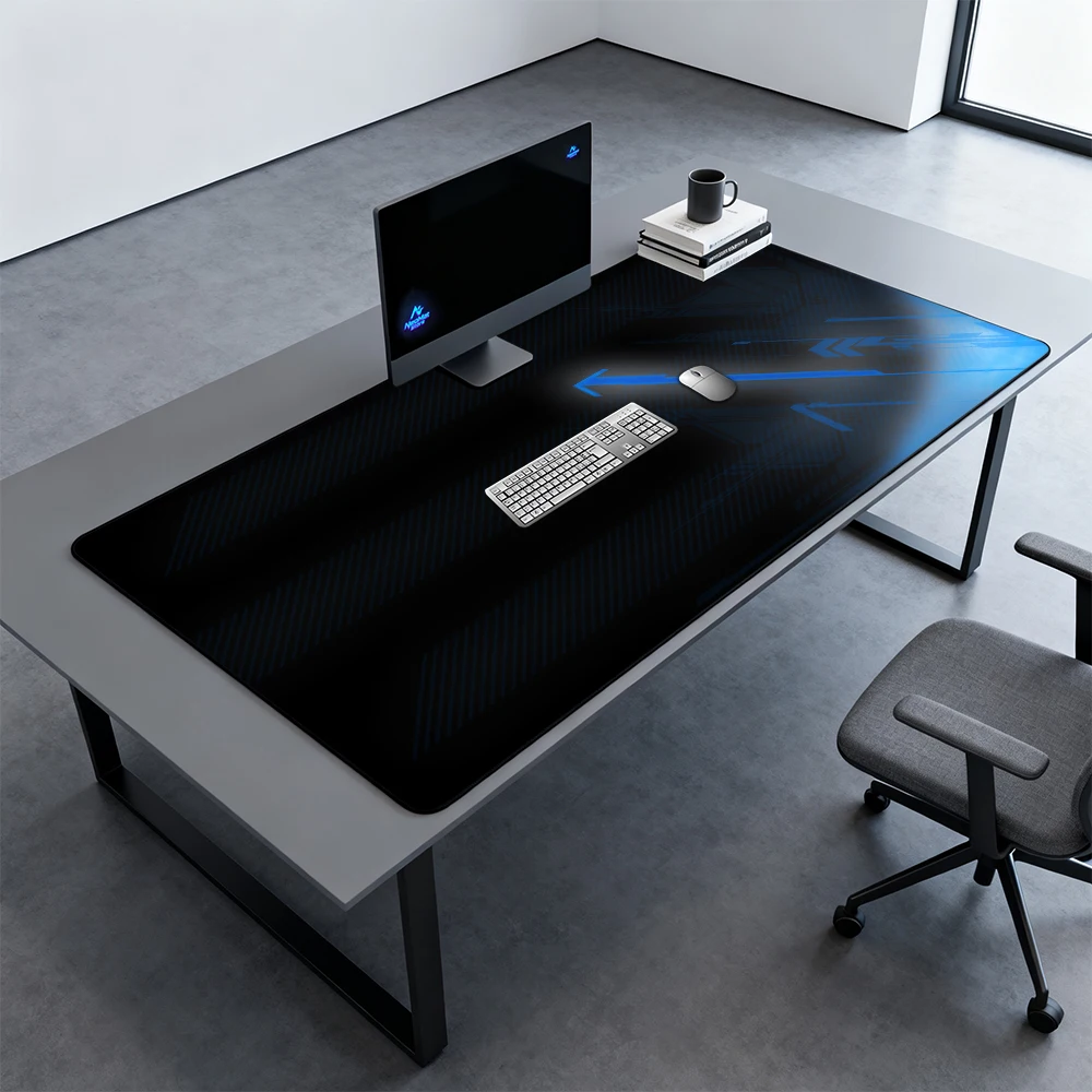 Mouse Pad Xxl 1200x600 Gaming Room Decoration Mouse Pads Black Game Mat Office Accessories Computer Mat Tablepad 1400x600 80x60