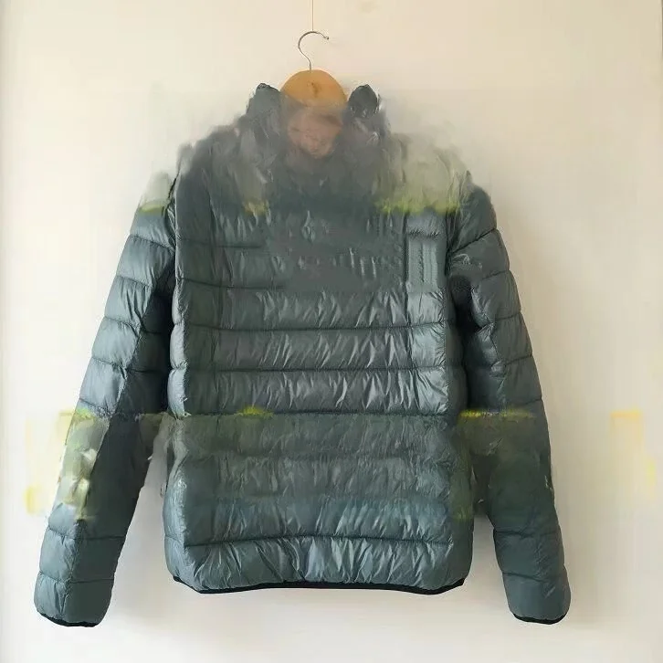 Lightweight Short down Cotton Jacket Men's Loose Fit Spring Winter Anti-Season Large Size Warmth-Bearing Casual Coat