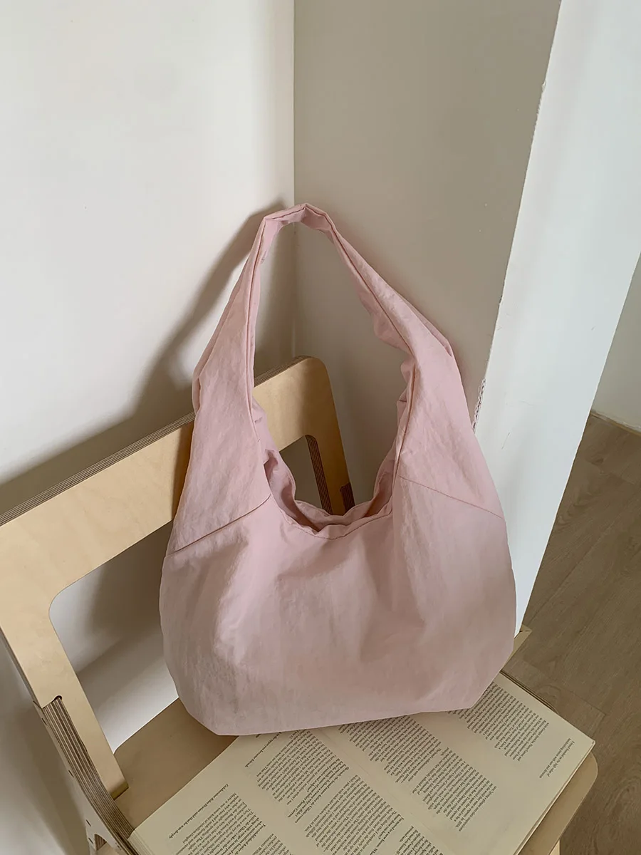 Large Capacity Casual Underarm Bag Women's Single Shoulder Bag for Class 2026 New Style Commuter Dumpling Bag Korean Style