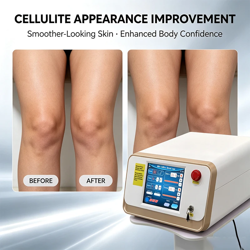 2026 New 980nm 1470nm Diode Laser Beauty Machine Local Fat Management Skin Smoothing Anti Cellulite Skin Repair Face Tightening