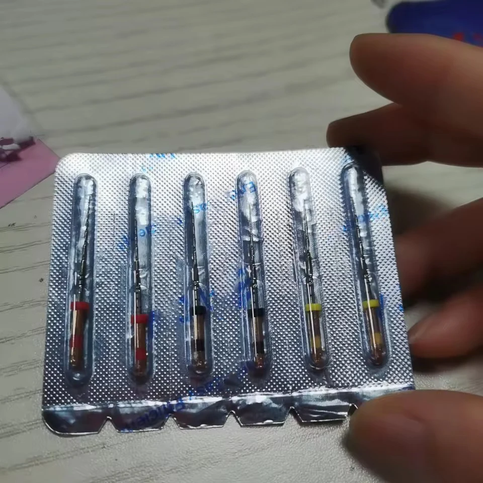 Dentistry Use 3Pack/18pcs Professional Dental Blue Reciprocation Endo Files NITI Heat Treat 21/25/31mm Endodontic Instruments