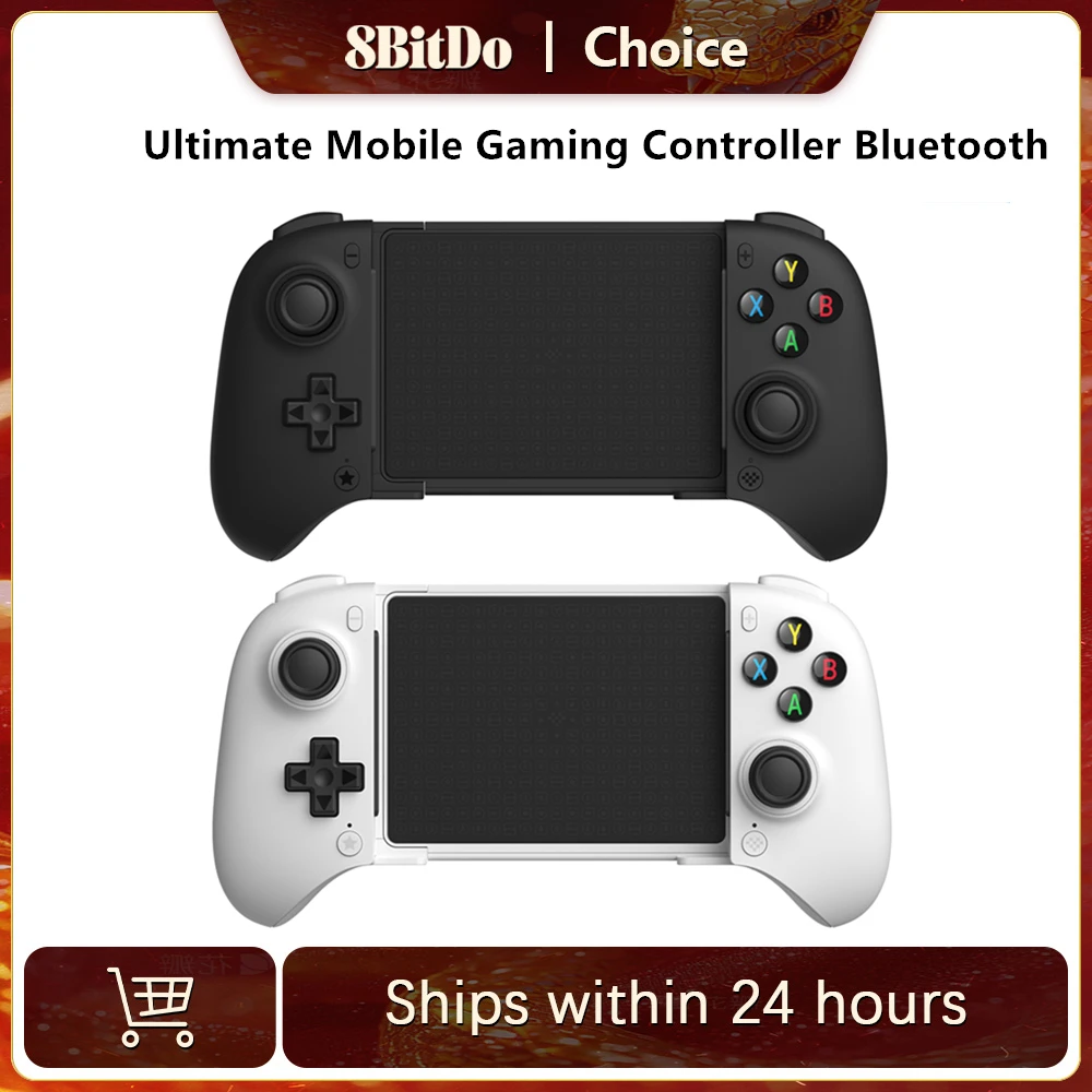 8BitDo Ultimate Mobile Gaming Controller Bluetooth Gamepad  Fits mobile devices ranging from100mm to 170mm in length Android 9.0