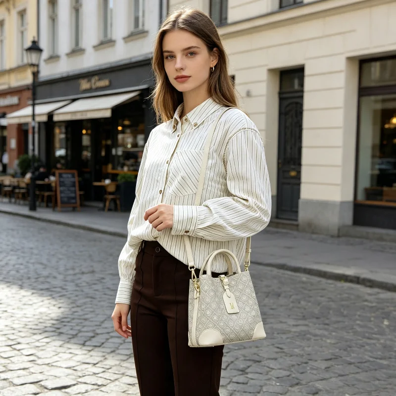 New Women Bucket Bag Tote Bag Small Batch Designer High End Fashion Crossbody Shoulder Bag Large Capacity Casual Style