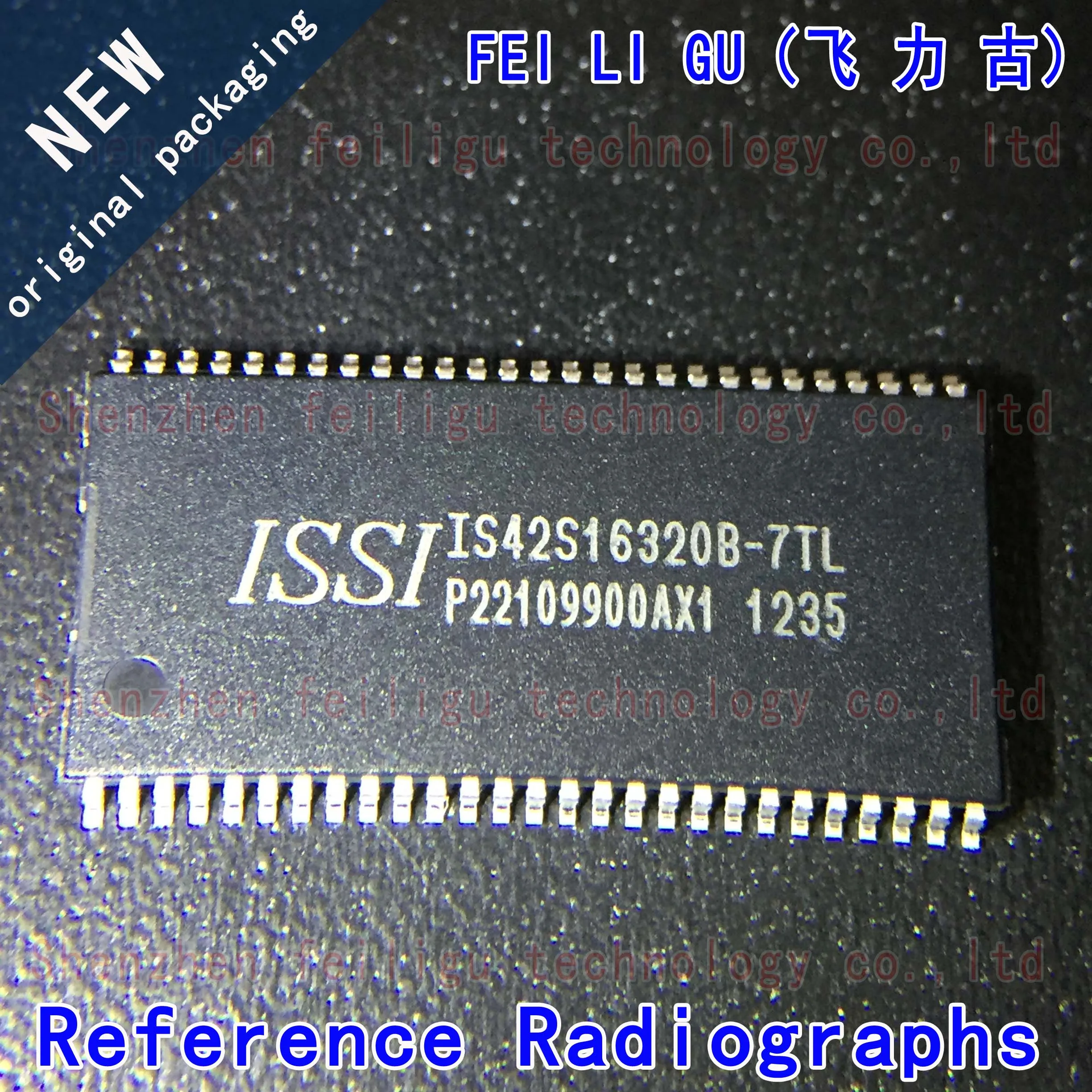100% Brand new genuin 1/10/30PCS IS42S16320B-7TLI IS42S16320B-7TL Package:TSOP54 SDRAM 512Mb Memory Chip