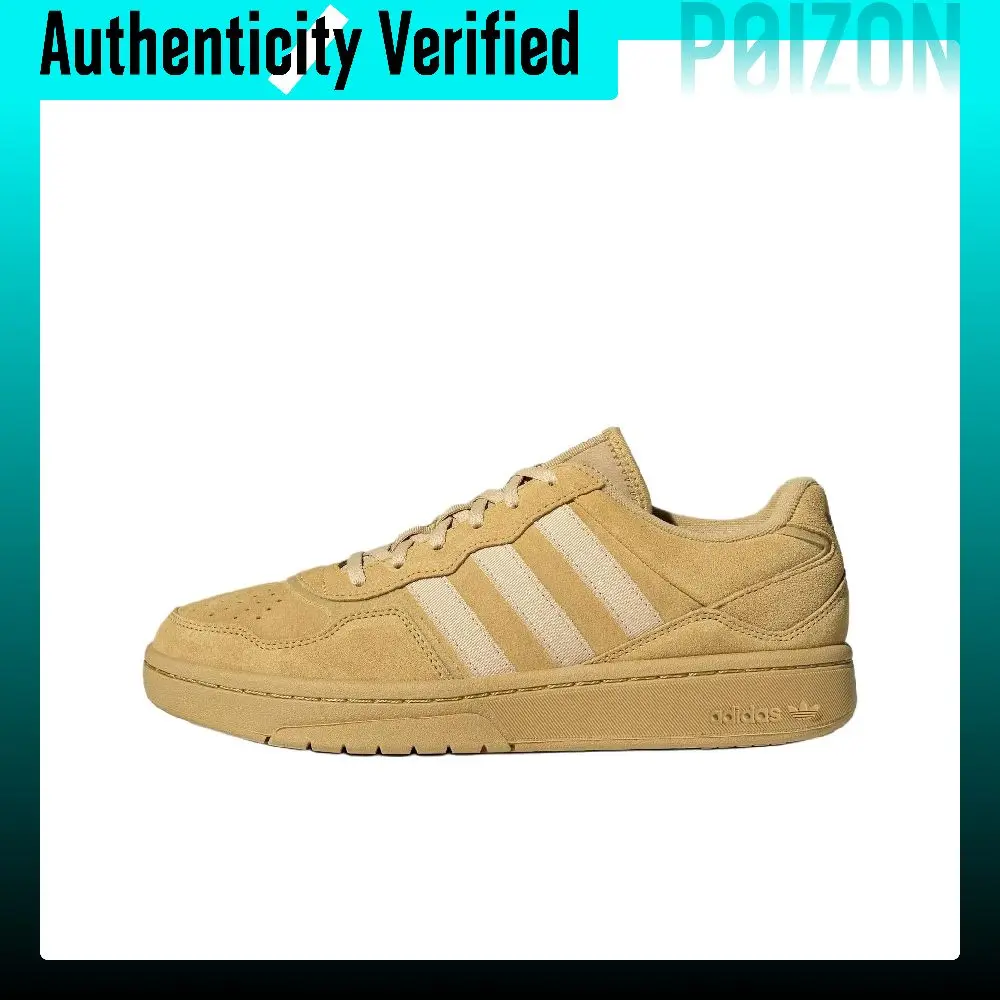 Adidas Originals Courtic Low top Skateboard Shoes Unisex Mustard Yellow ID6070