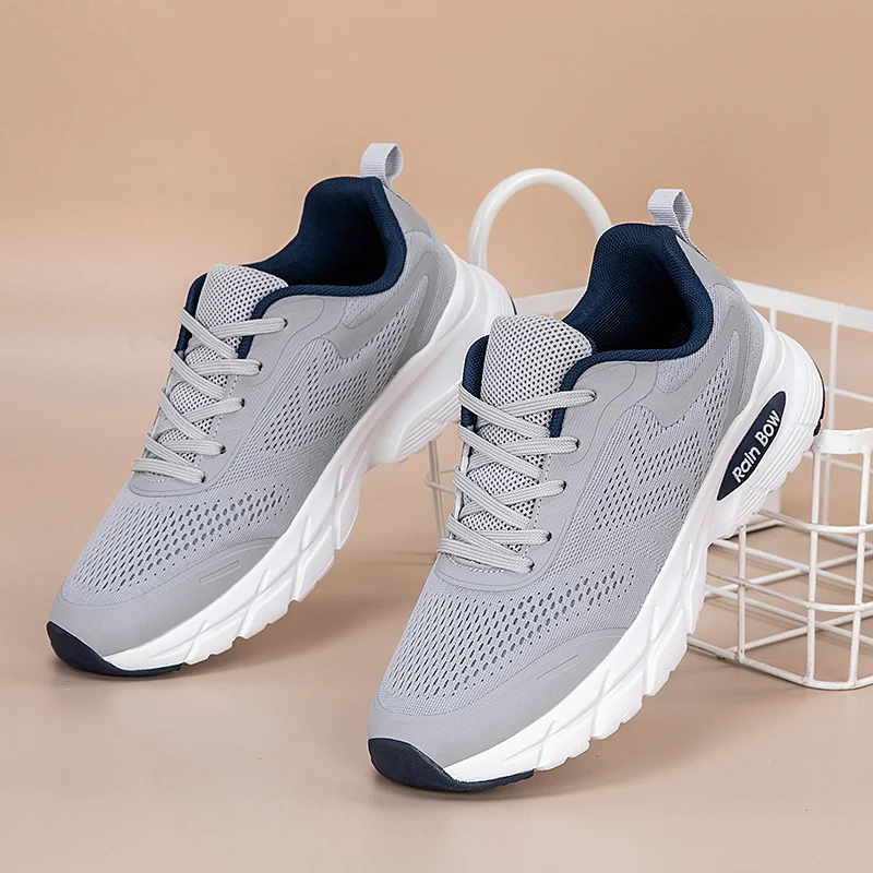 2025 Hot Selling Autumn Low Cut Mens Sports Shoes Outdoor Anti Slip Comfortable Running Shoes Versatile Daily Walking Shoes