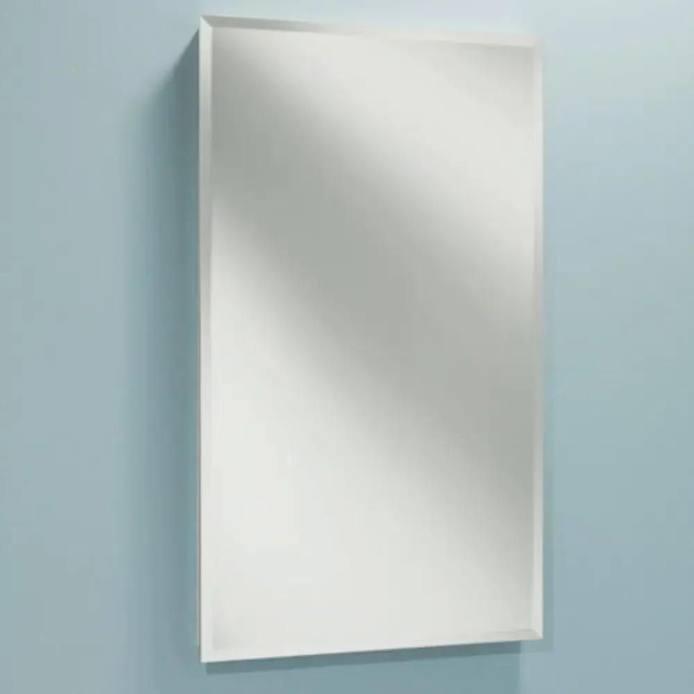 Single-Door 3-Shelf Recessed Medicine Cabinet