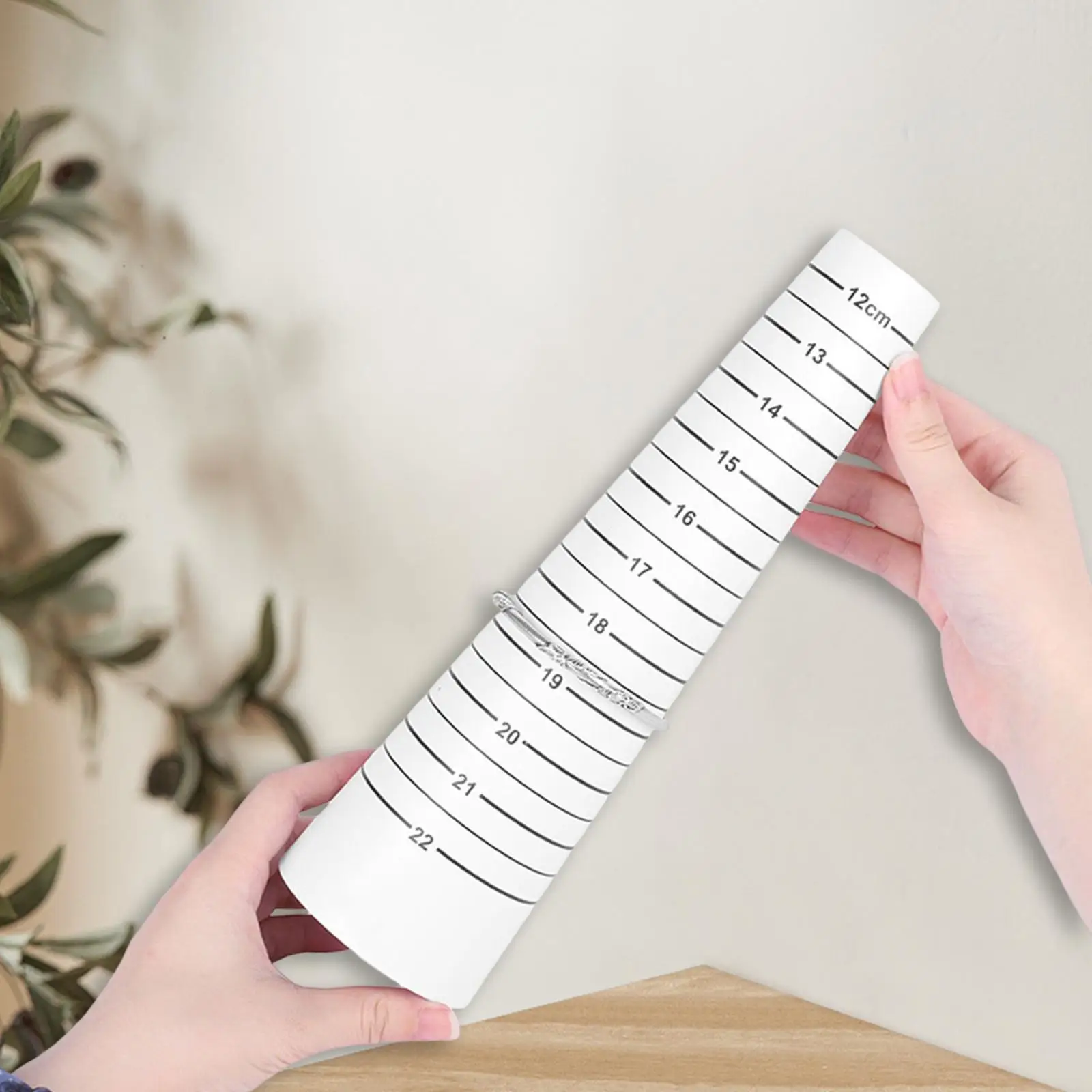 Bracelet Gauge Sizer Portable DIY Jewelry Making Jeweler Sizing Tool Measure Inner Circumference Wrist Sizer Measuring Tool