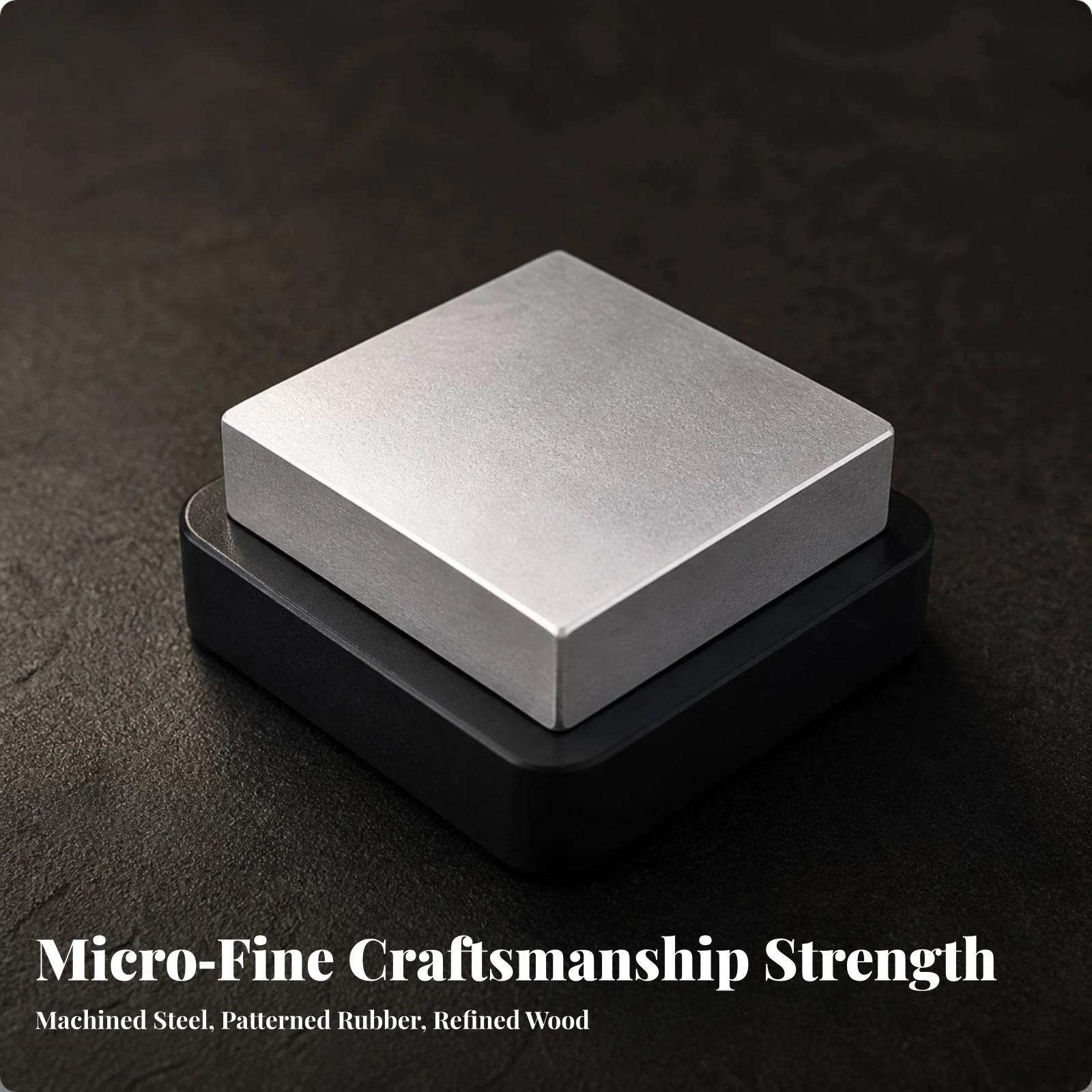 Steel Bench Block with Rubber Base Heavy-Duty Anvil Block with Rubber Base Jewelry Anvil Compact jewelers Tool Hard-Wearing