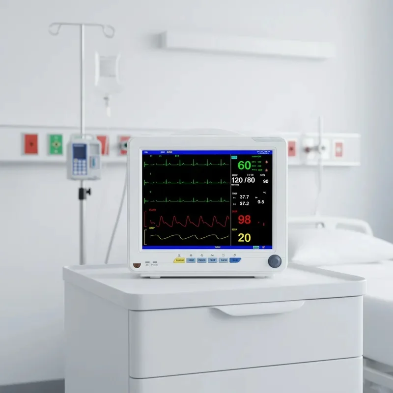 2026 Multi-Parameter Medical ECG Monitor Heart Rate Monitoring System for Hospital Clinic Home Use
