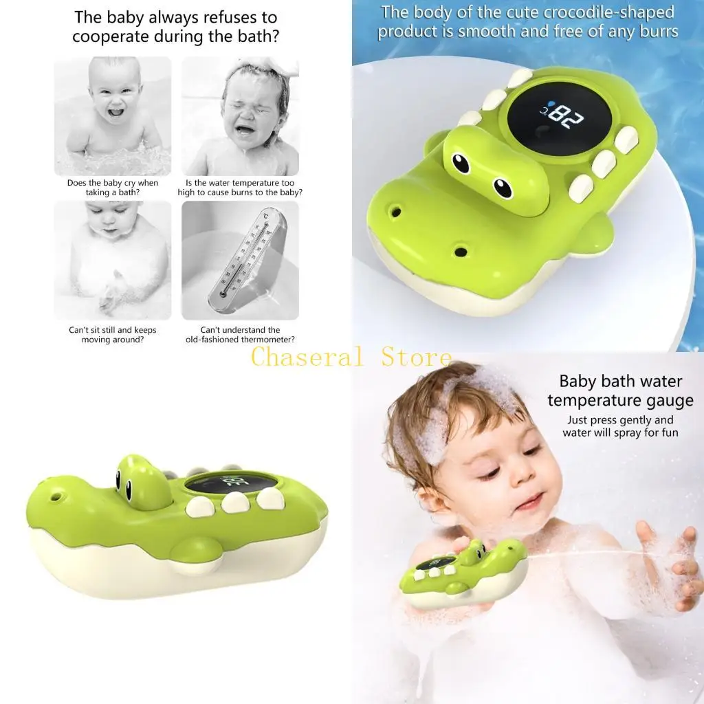 E7CE Colorful Baby Bath Thermometers Fast Readout & Waterproof Construction ABS