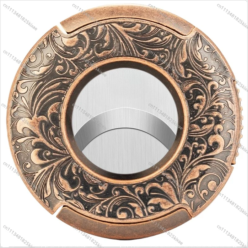 For Cigar Scissors Stainless Steel Wear-resistant European Classical Large-caliber Cigar Cutters Gift Box