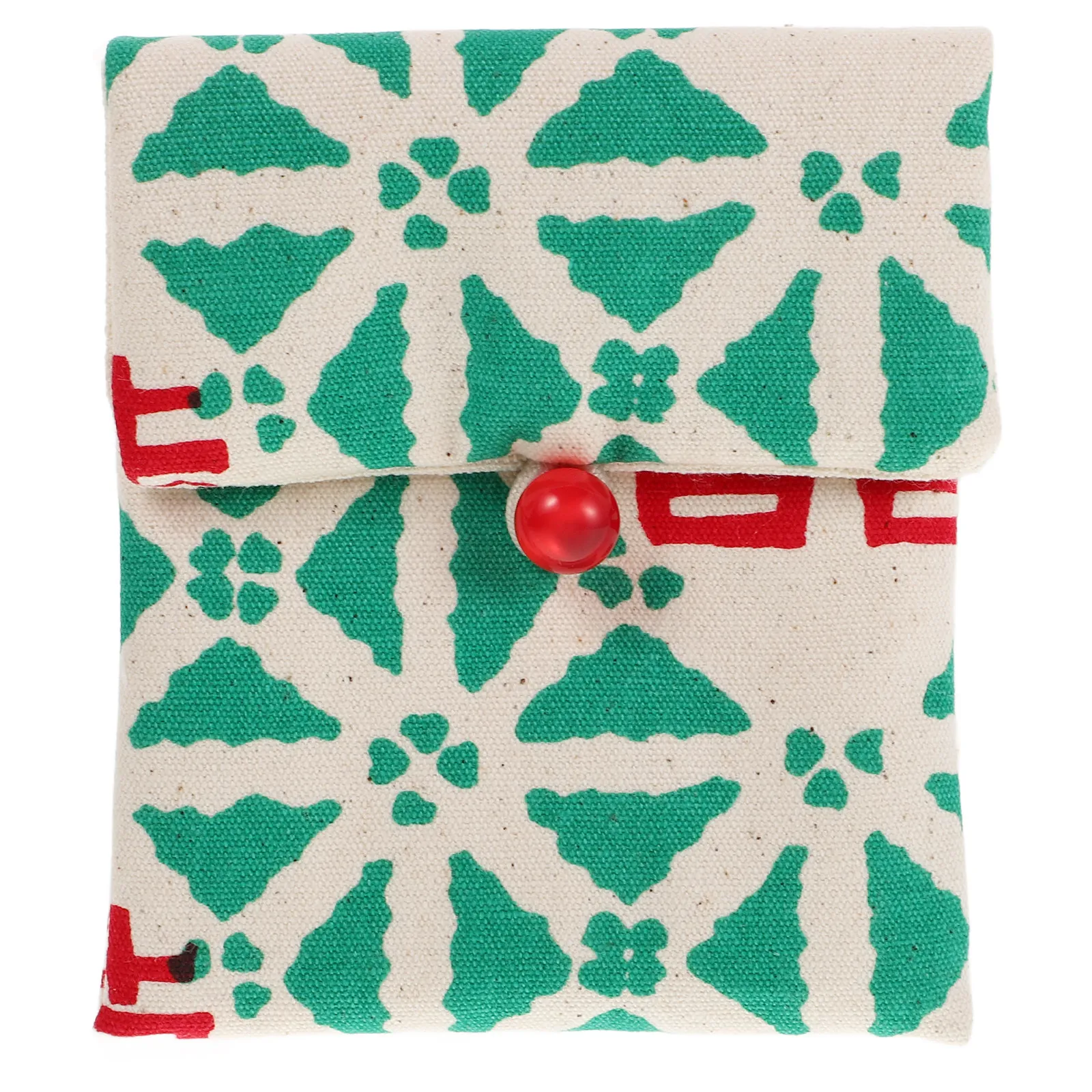 Small Cloth Jewelry Pouch with Traditional Chinese Xi Symbol Elegant Soft Lined Organizer for Rings Earrings Bracelets Wedding