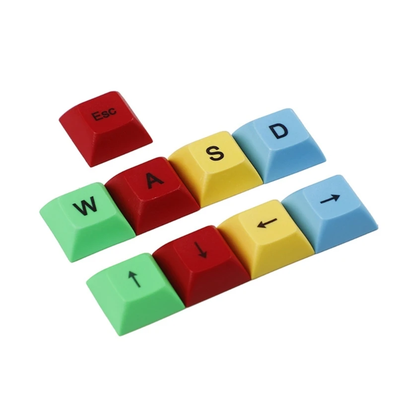 HX6A Keycaps Set Dye-subbed PBT Keycap Keycaps WASD Keycaps,Arrows Keycaps
