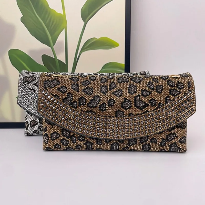 Banquet Bag Leopard Pattern Ladies Crossbody Bags for Woman Shoulder Bags Purse and Handbags Designer Bag Women Bag  Bolsa