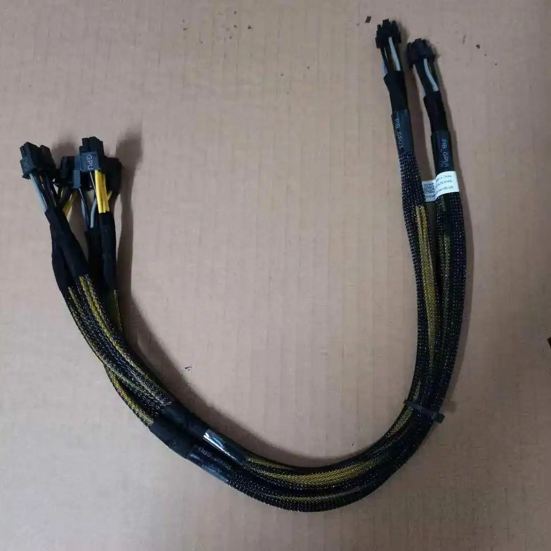 For Dell Poweredge R940XA Server RISER1 2 Dual GPU Power Cable C4V6G DMPC0