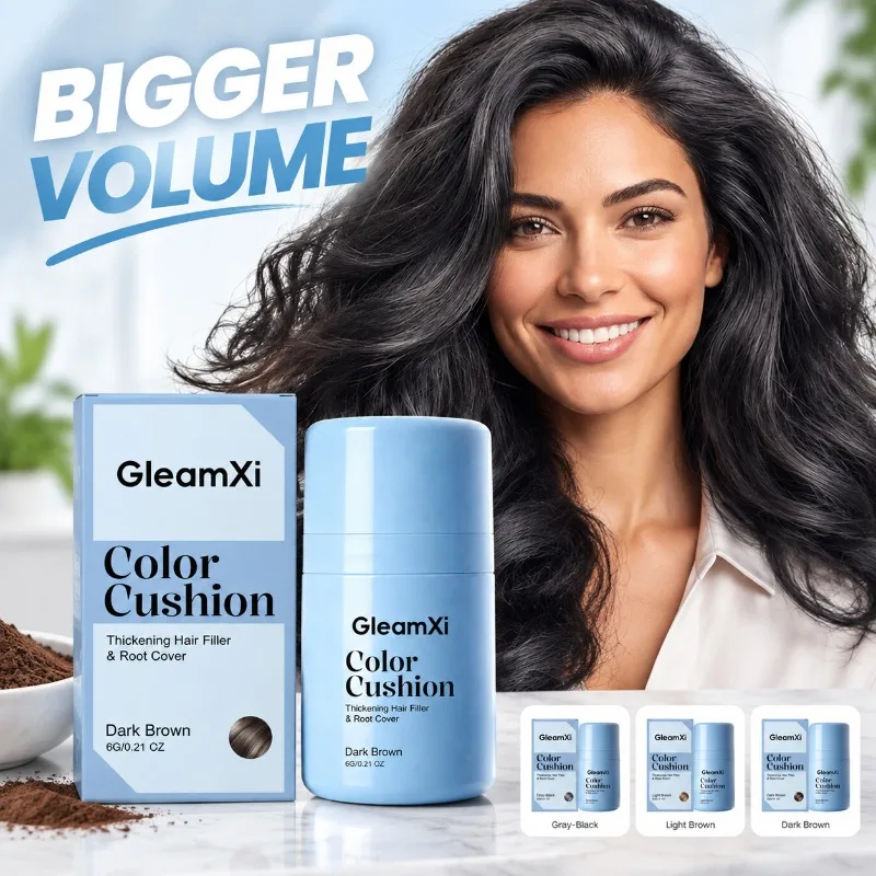 Hair Volumizing Powder Fine Even Texture Adheres Closely To Scalp Creates Visual Fullness Easy Application Portable Styling Dust