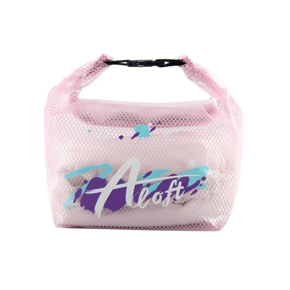 New Transparent Travel Toiletry Bag PVC Waterproof Beach Bag Portable Drawstring Cosmetic Bag Outdoor