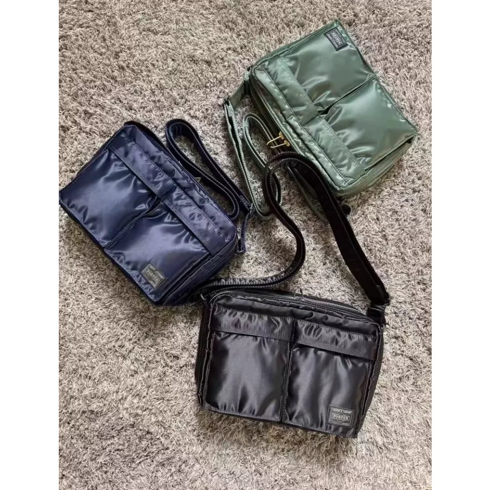 Porter Tanker 24.5*17cm Men Shoulder Sling Bag Handbag Casual Sports Outdoor Travel School Crossbody Commuter Daily Storage Bag