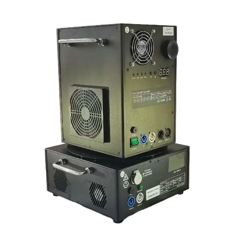600w Cold Flash Spark Machine DMX Remote Control Wedding DJ Party Blowtorch and Spray for Festival Celebrations