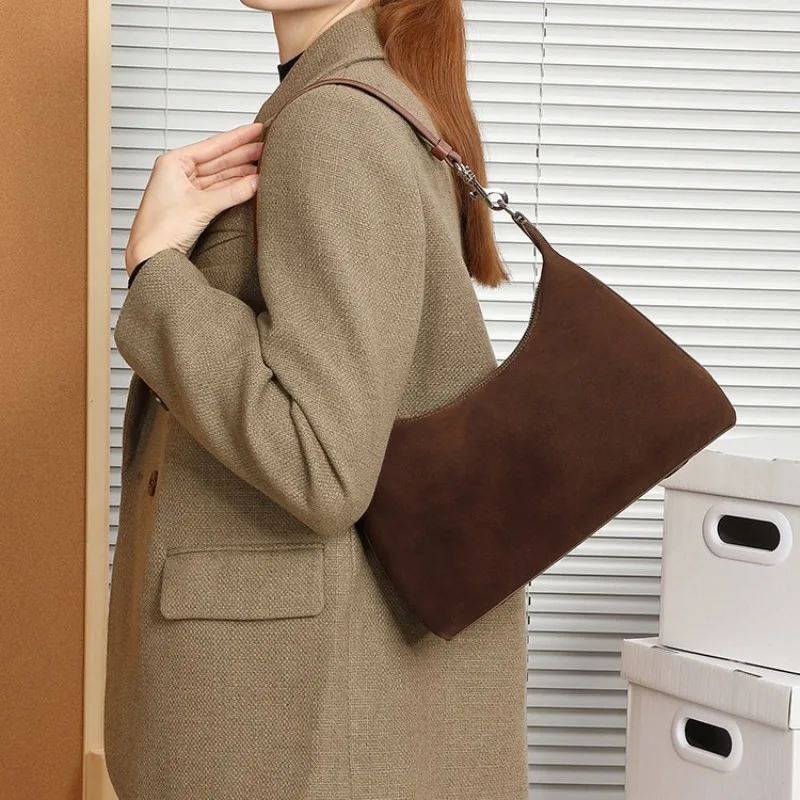 Matte Cowhide Armpit Bag Tote Bags for Women Shoulder Bags Women Crossbody Bag Purse and Handbags Designer Bags  