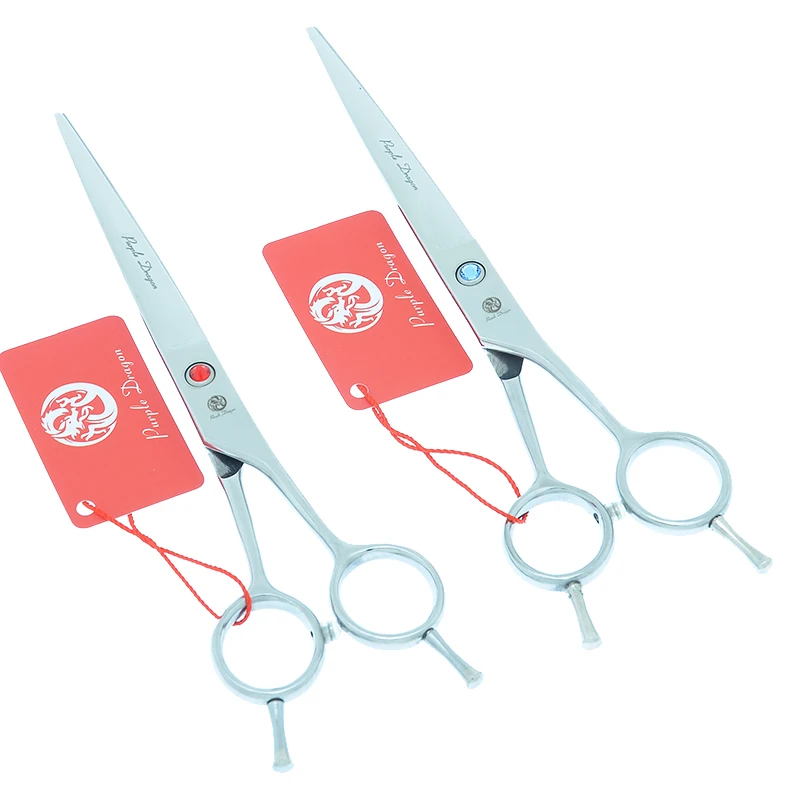 7.0" Hair Scissors Stainless Steel Professional Hairdressing Cutting Shears 6.5" Thinning Tesouras Salon Haircut Clippers A0180B