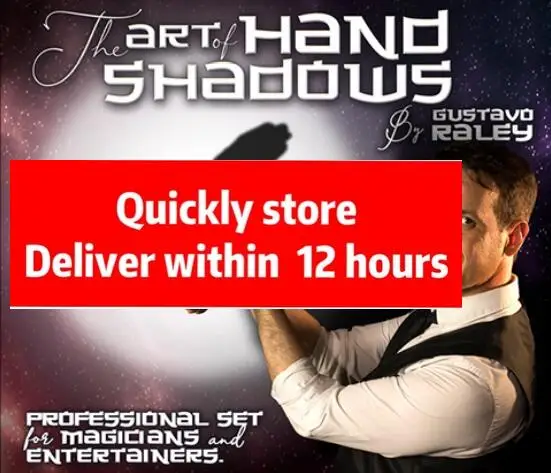 2021 Art of Hand Shadows by Gustavo Raley Magic tricks