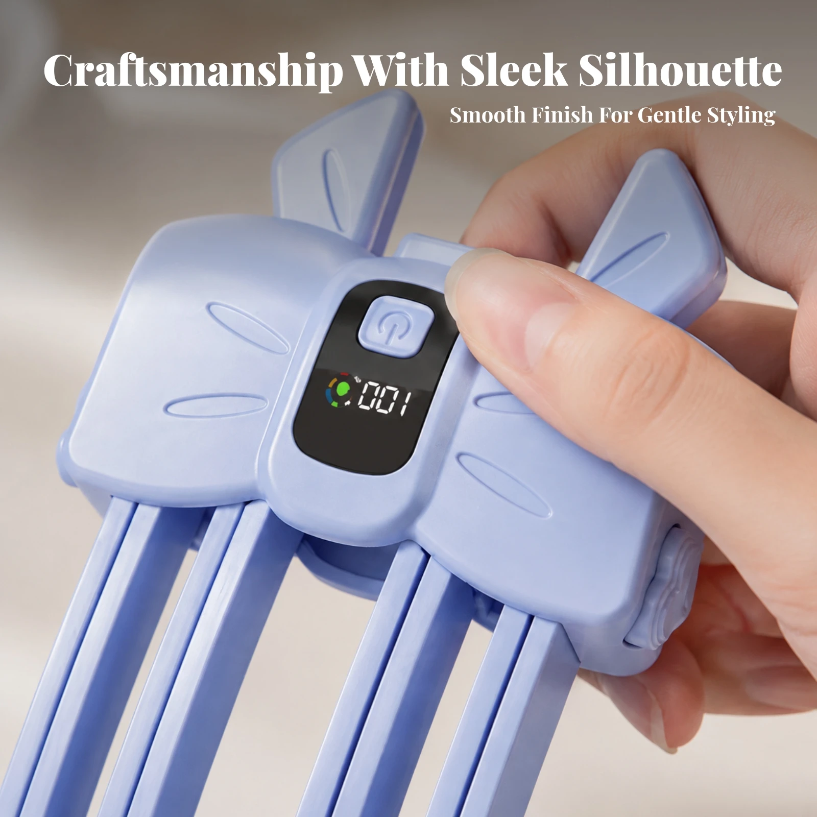 Hair Tool Rechargeable Hair Root Volumizing Clip Heated Styling Clip Safe for Women, Home, Travel