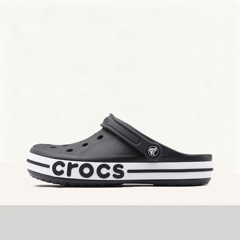 Crocs Bayaband Clog Black Stylish Versatile Casual Perfect Daily Commutes Cushioned Breathable Slip-On Unisex Clog 205089-066