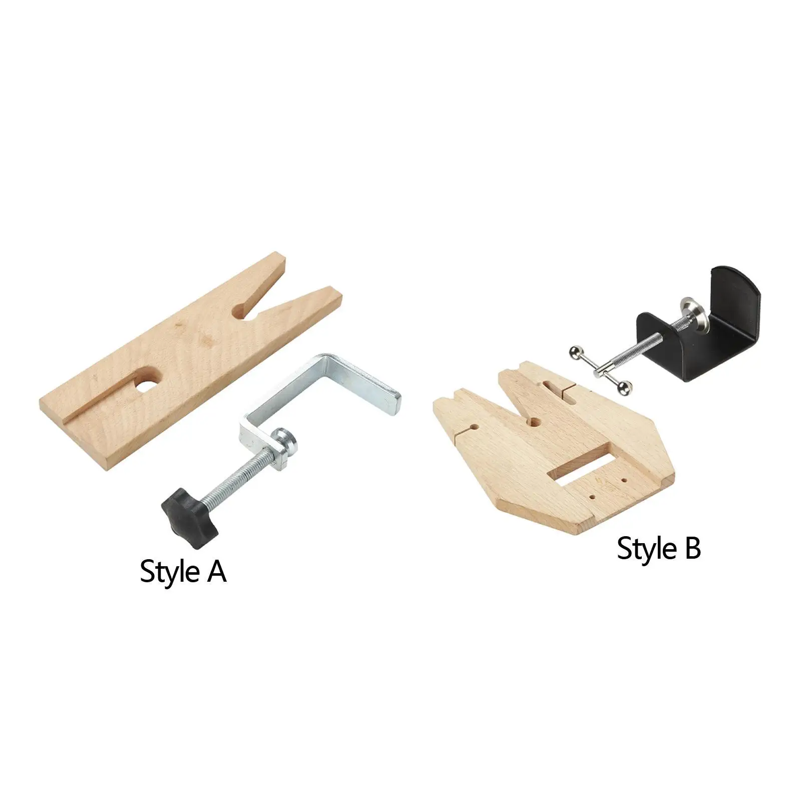 Bench Pin Clamp Set Wooden Workbench Workholding Device Professional Bench Clamp