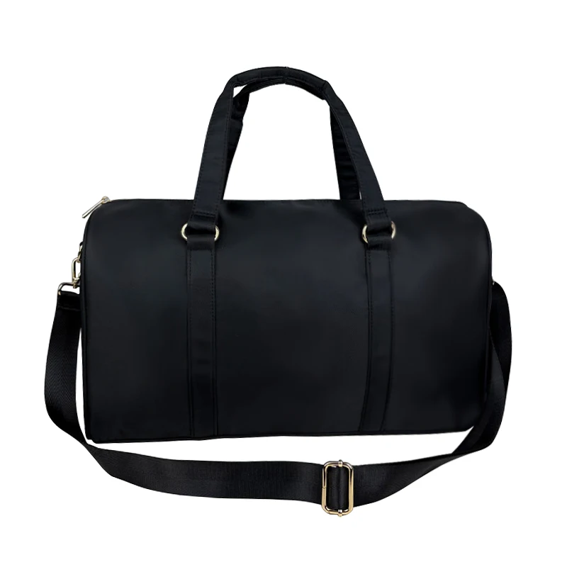 Nylon Waterproof Travel Duffle Bag Women Sport Gym Shoulder Bag Travel Weekender Duffle Handbag