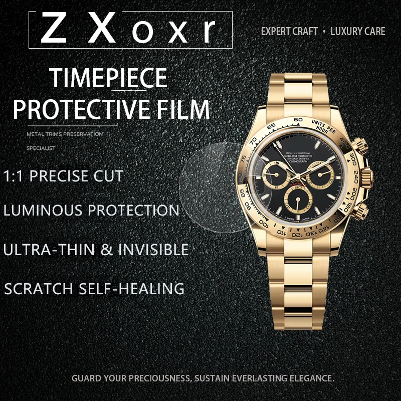 zxoxr Film for Daytona 116508 Full Set ScratchResistant OilProof HighTransparent Invisible Protective Film