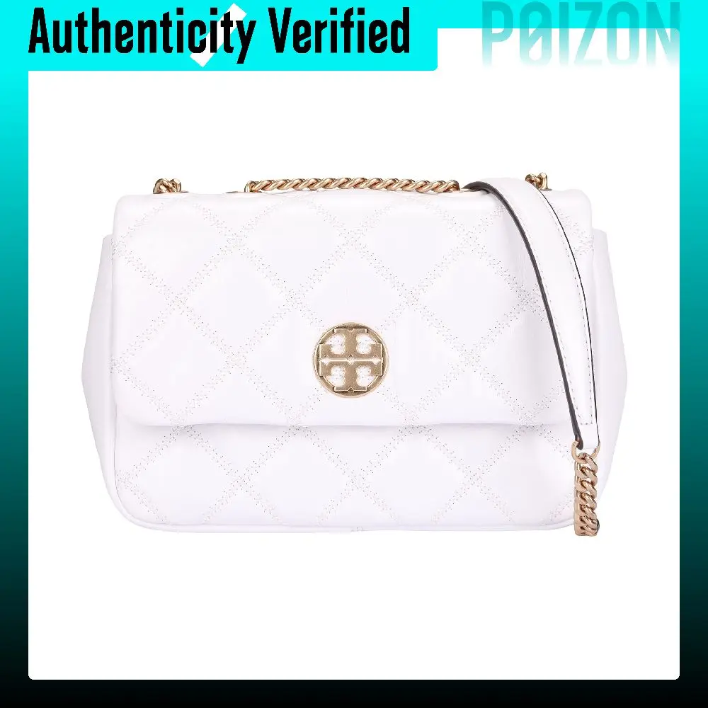 TORY BURCH Willa Goatskin Crossbody Bags Small Women's White 156131-100